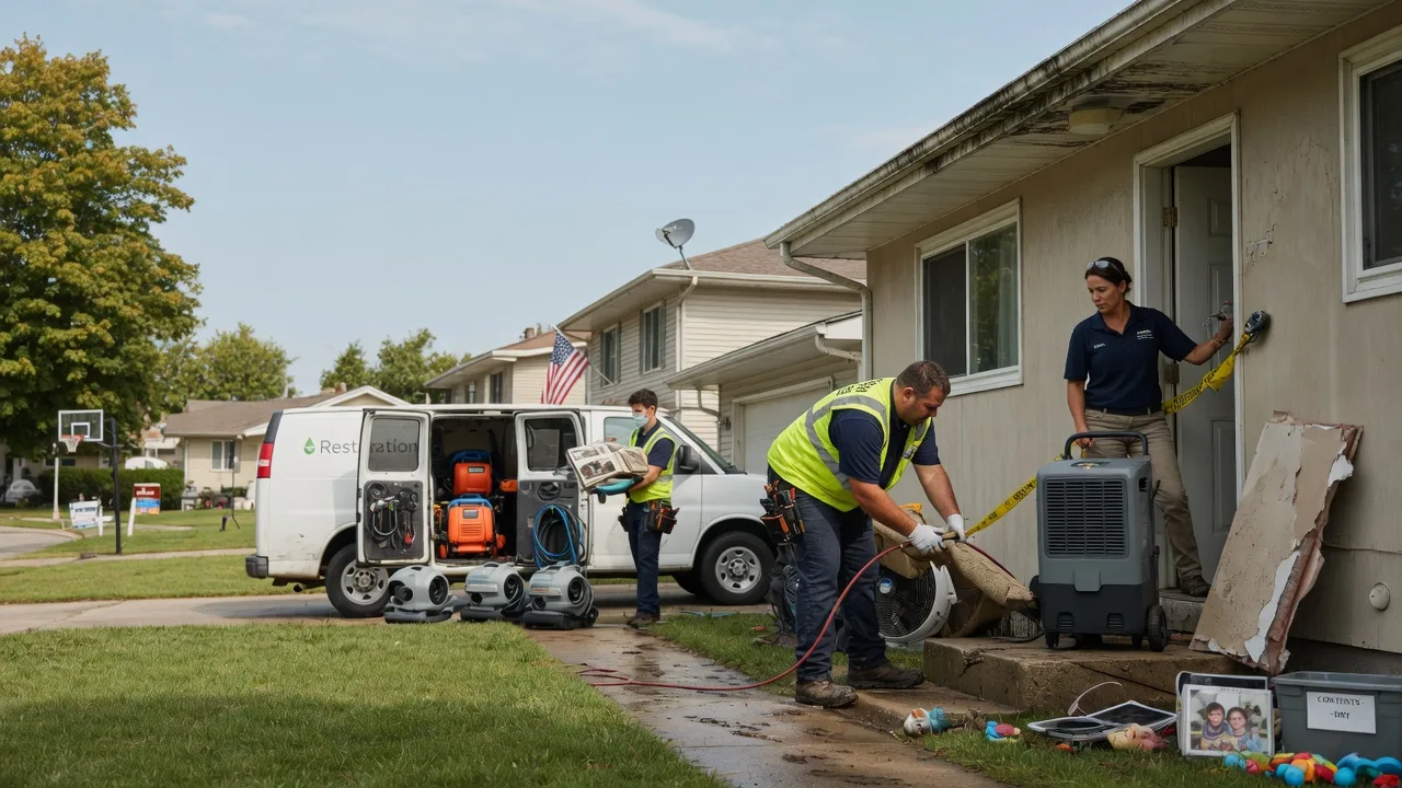 Water Damage Restoration in Manitowoc, WI near me